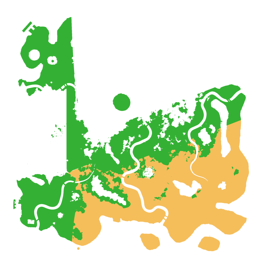 Biome Rust Map: Procedural Map, Size: 4250, Seed: 1050891366