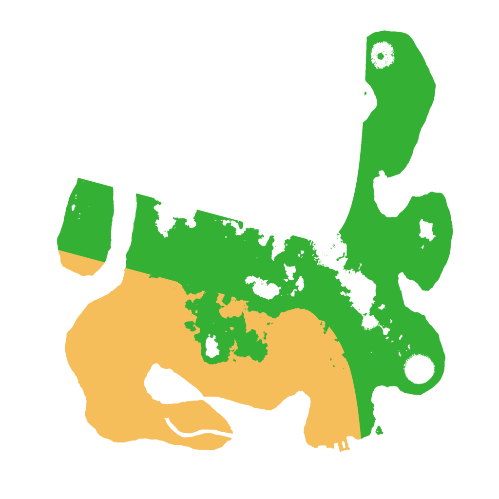 Biome Rust Map: Procedural Map, Size: 3000, Seed: 5876