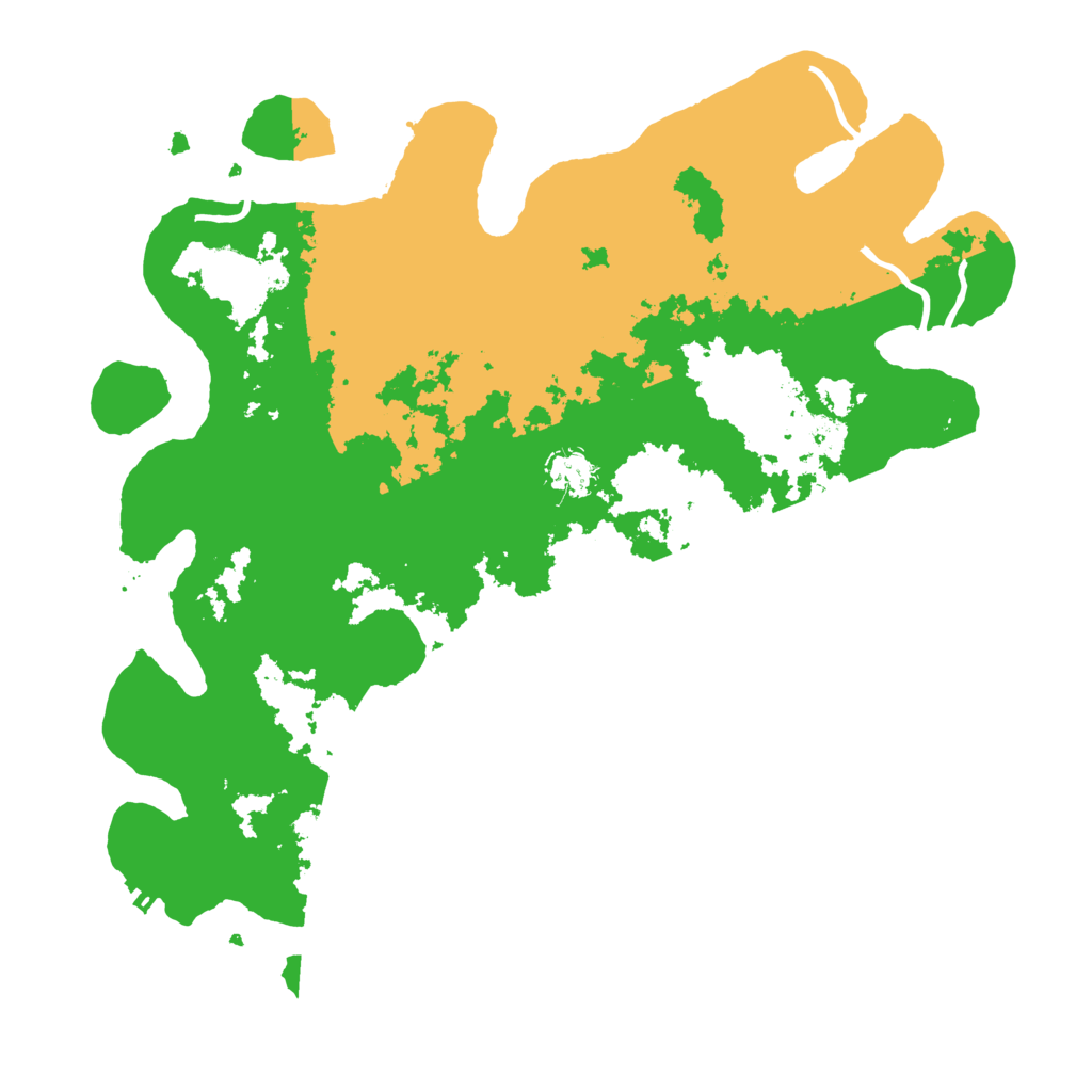 Biome Rust Map: Procedural Map, Size: 4000, Seed: 713