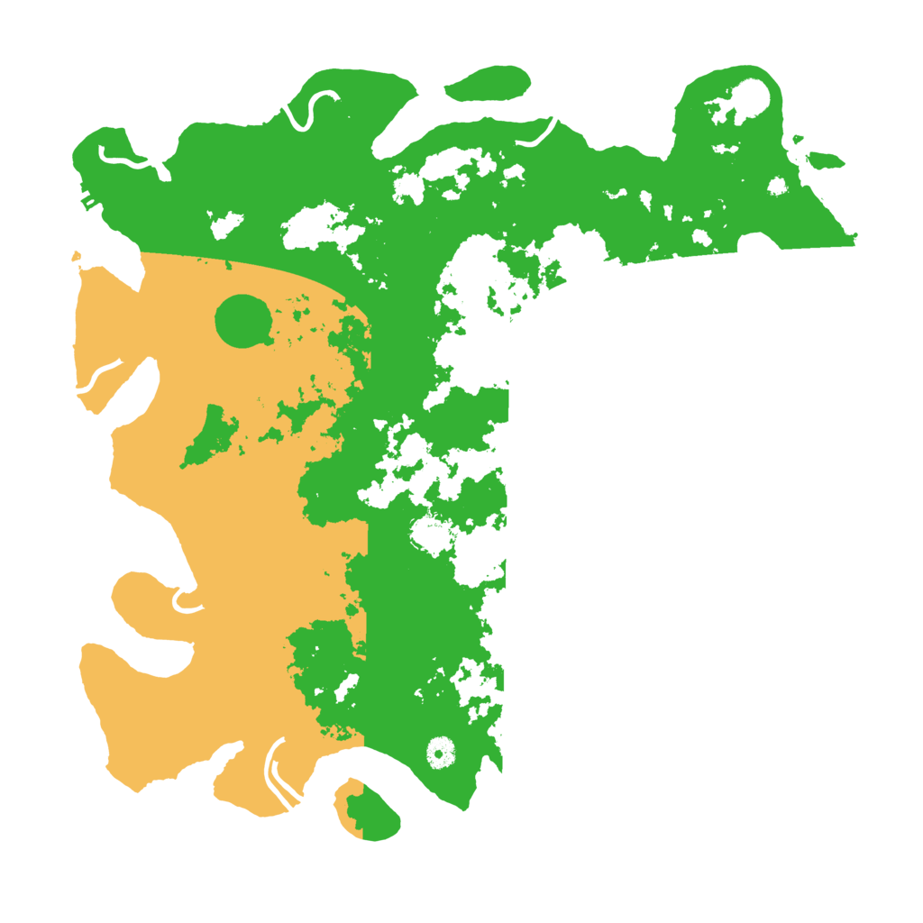 Biome Rust Map: Procedural Map, Size: 4500, Seed: 104117137