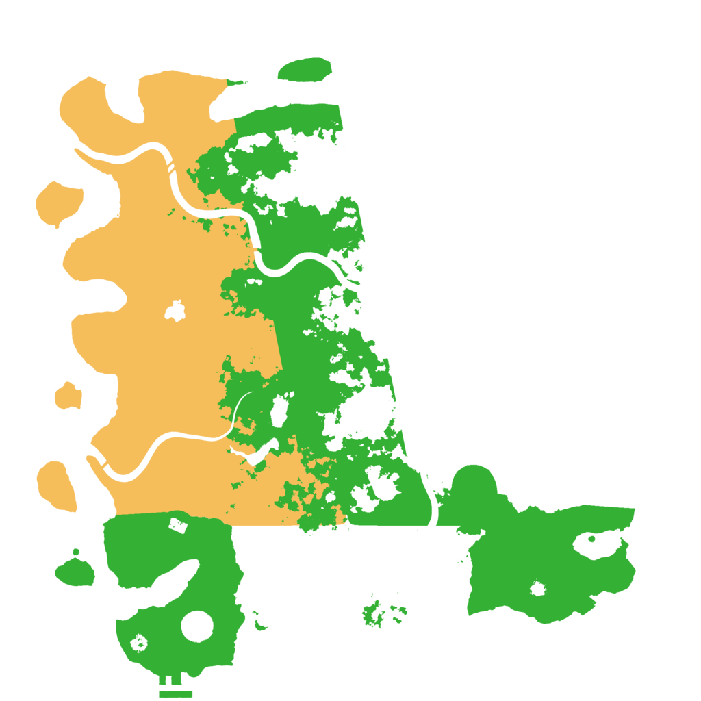 Biome Rust Map: Procedural Map, Size: 4250, Seed: 1632142109