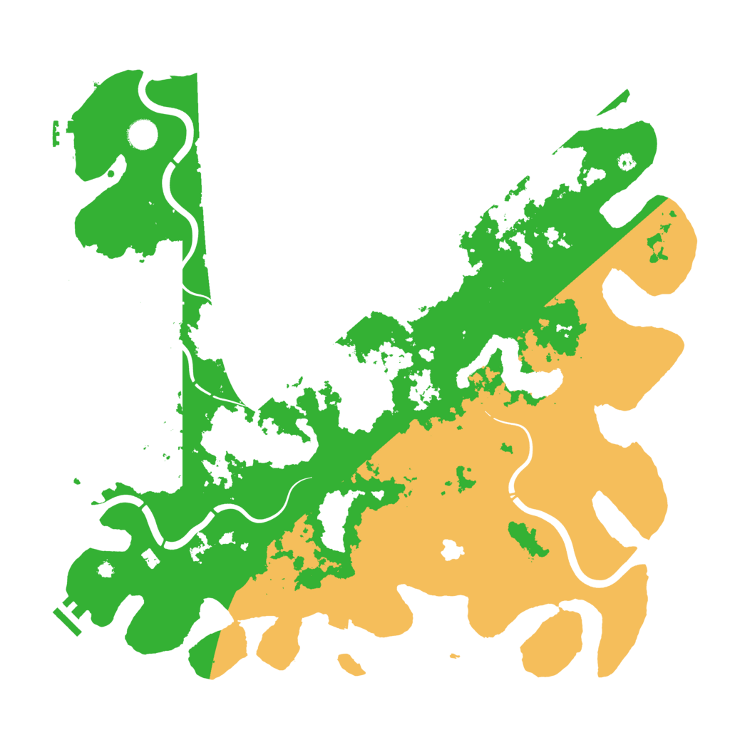 Biome Rust Map: Procedural Map, Size: 4250, Seed: 35347020