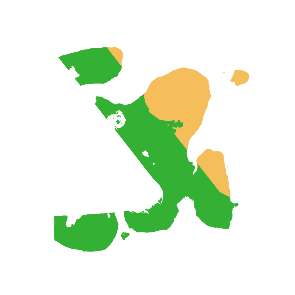 Biome Rust Map: Procedural Map, Size: 1800, Seed: 119