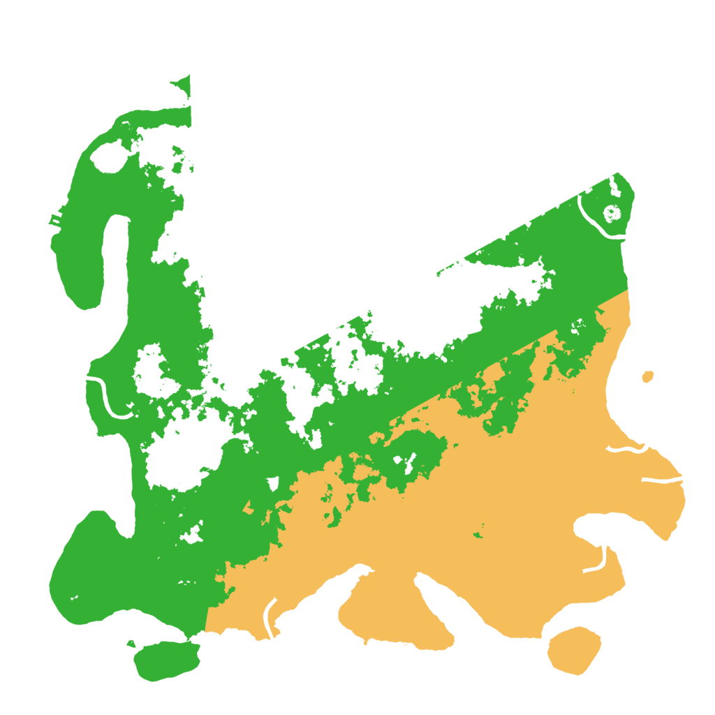 Biome Rust Map: Procedural Map, Size: 4250, Seed: 152909669