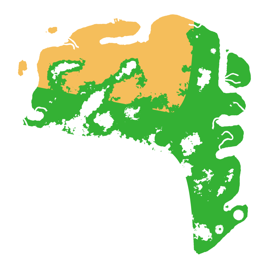 Biome Rust Map: Procedural Map, Size: 4500, Seed: 1759239647