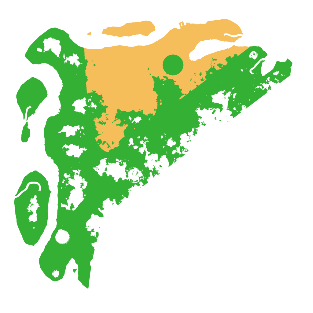 Biome Rust Map: Procedural Map, Size: 4000, Seed: 120348