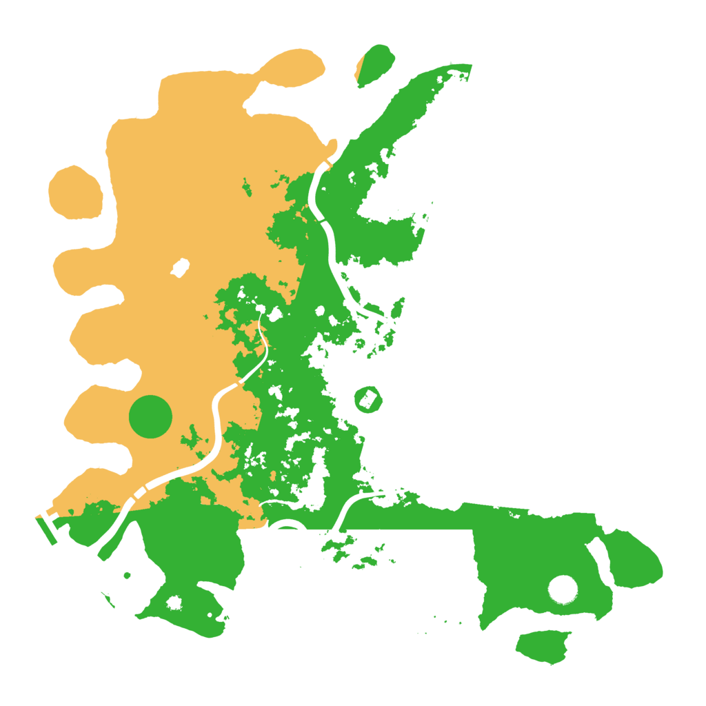 Biome Rust Map: Procedural Map, Size: 4300, Seed: 1644888385
