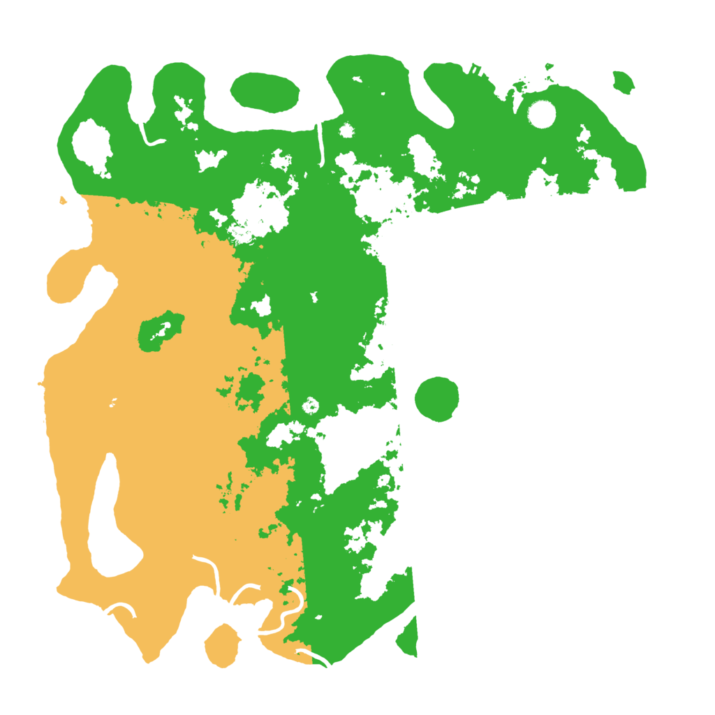 Biome Rust Map: Procedural Map, Size: 4500, Seed: 105000