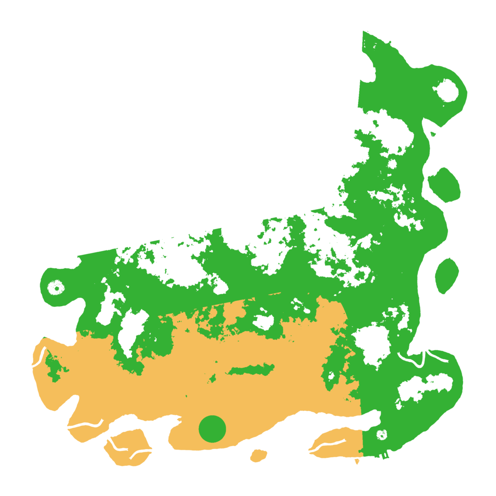 Biome Rust Map: Procedural Map, Size: 4800, Seed: 1674640259