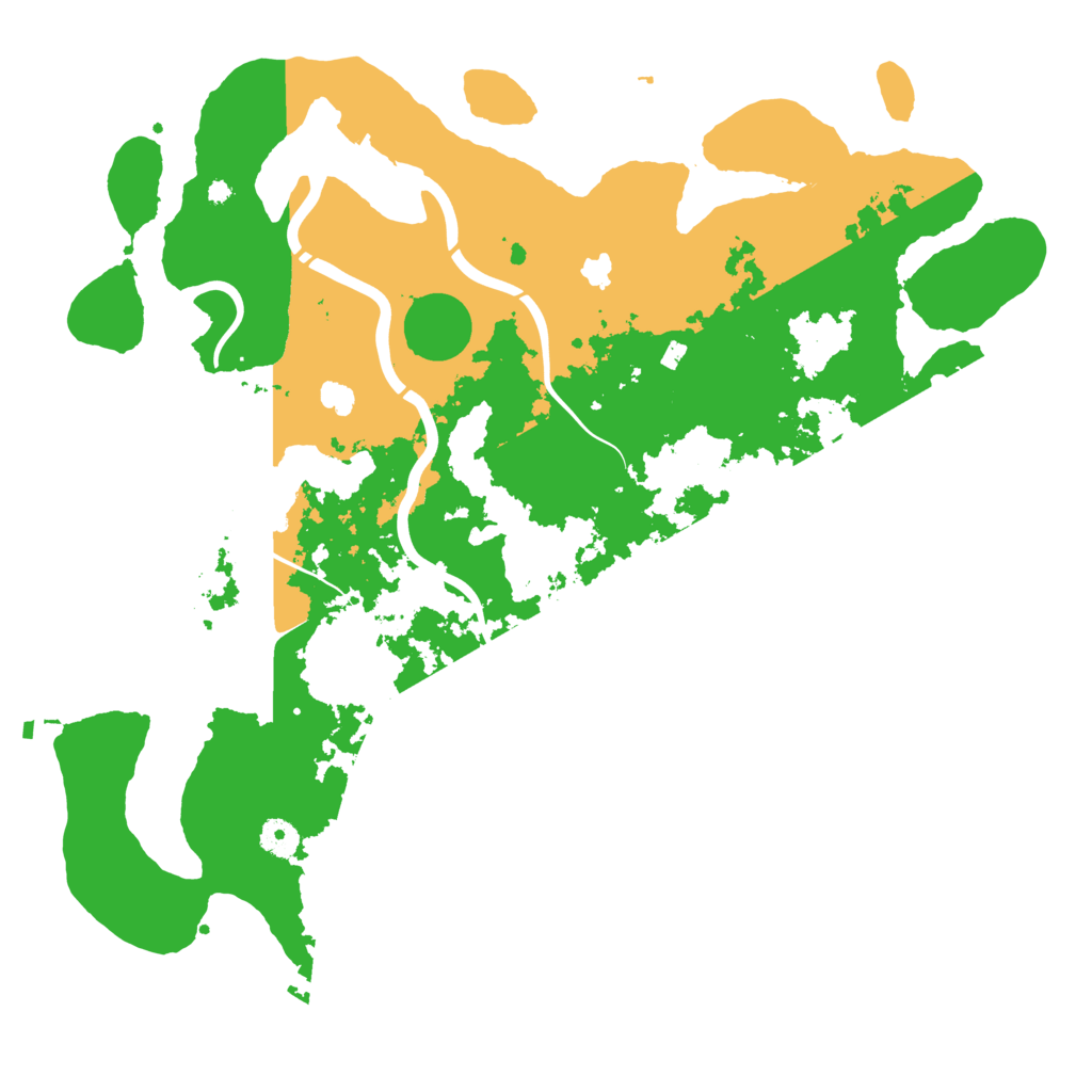 Biome Rust Map: Procedural Map, Size: 4250, Seed: 50215677