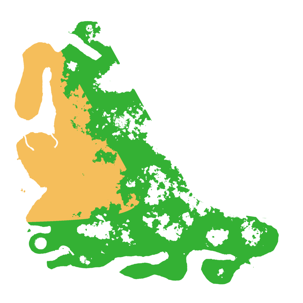 Biome Rust Map: Procedural Map, Size: 4500, Seed: 625819108