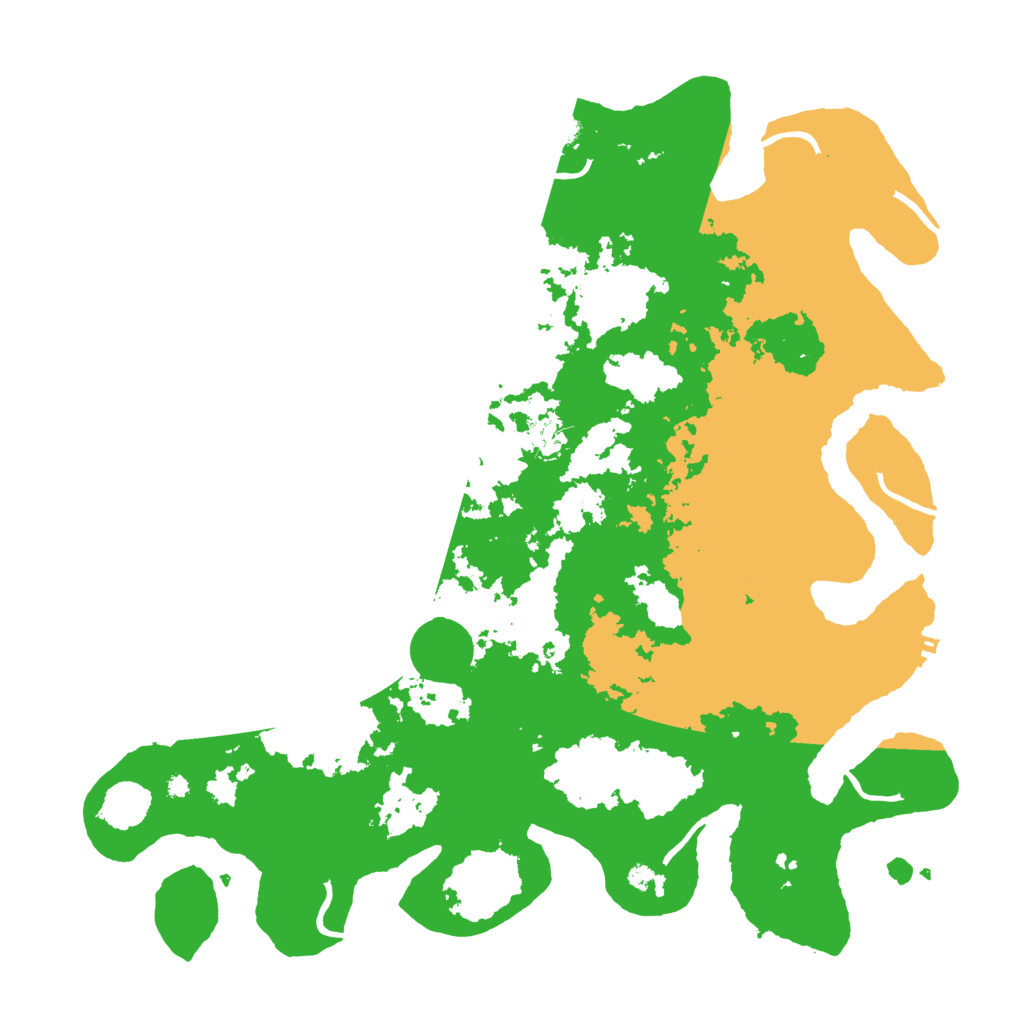 Biome Rust Map: Procedural Map, Size: 4250, Seed: 743219330