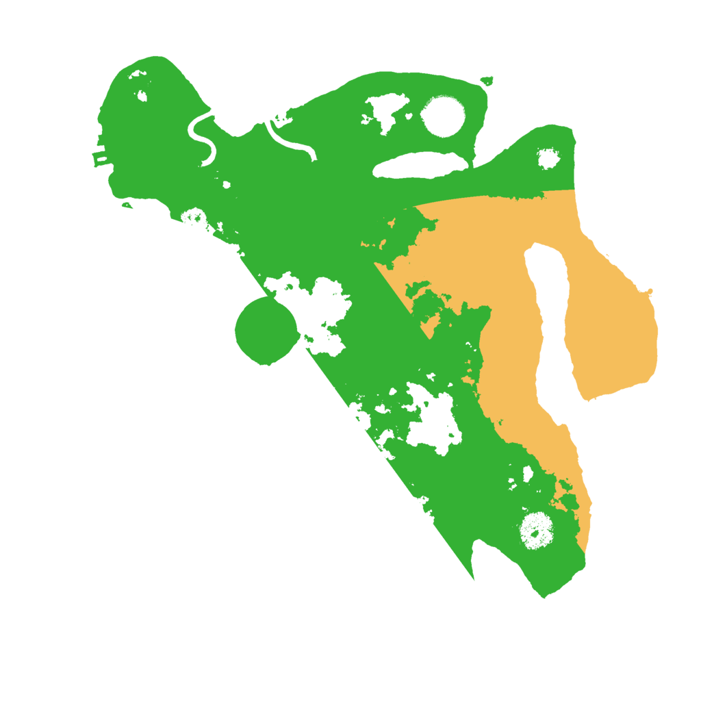 Biome Rust Map: Procedural Map, Size: 3000, Seed: 1391813196