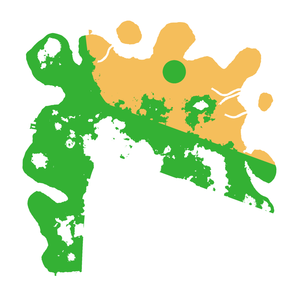 Biome Rust Map: Procedural Map, Size: 3500, Seed: 130344685