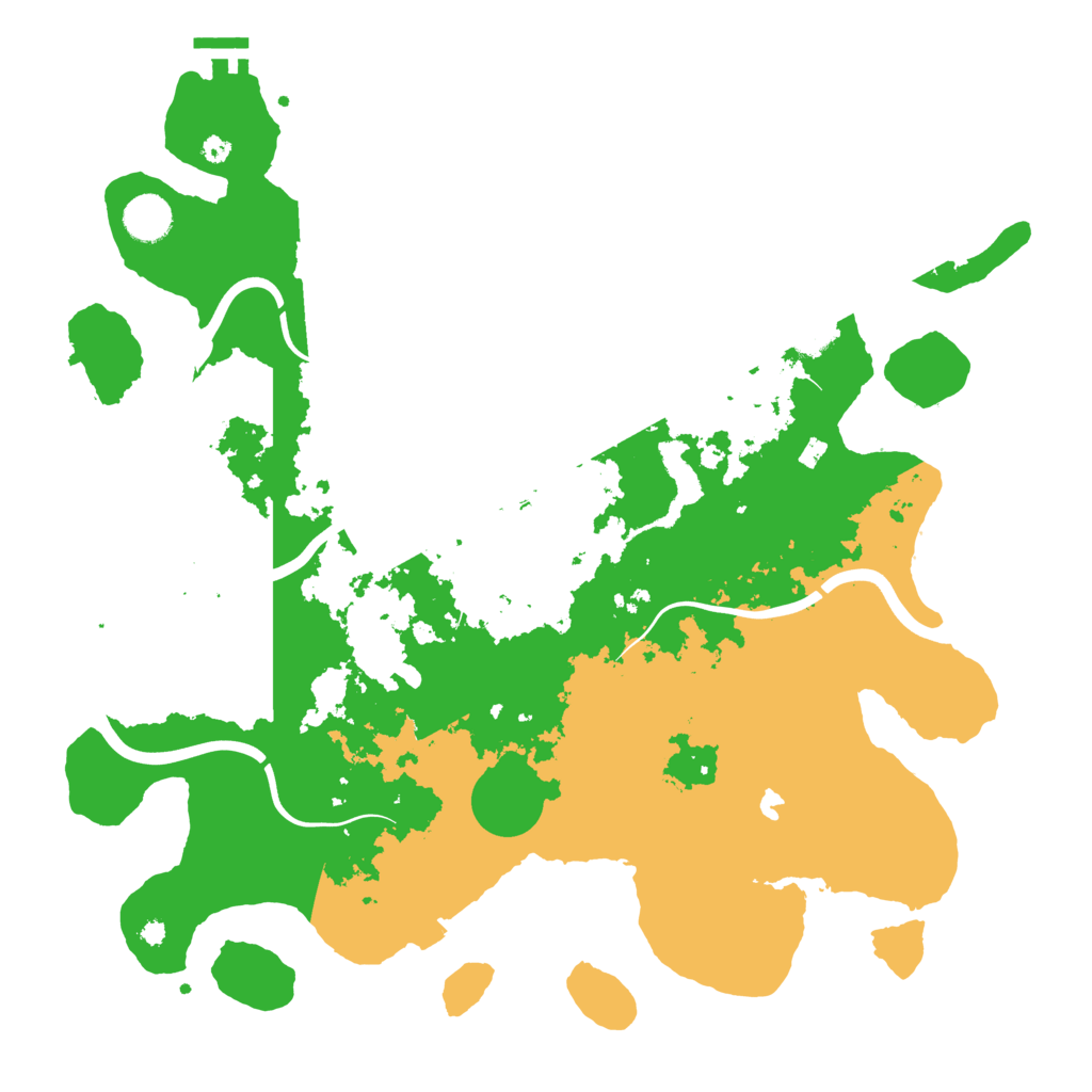 Biome Rust Map: Procedural Map, Size: 4000, Seed: 2110745721
