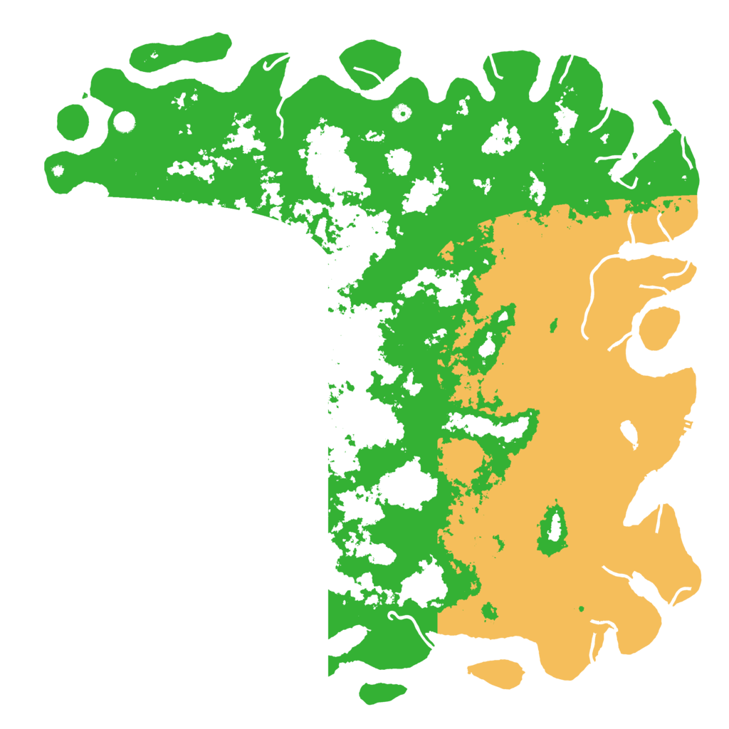 Biome Rust Map: Procedural Map, Size: 6000, Seed: 13856