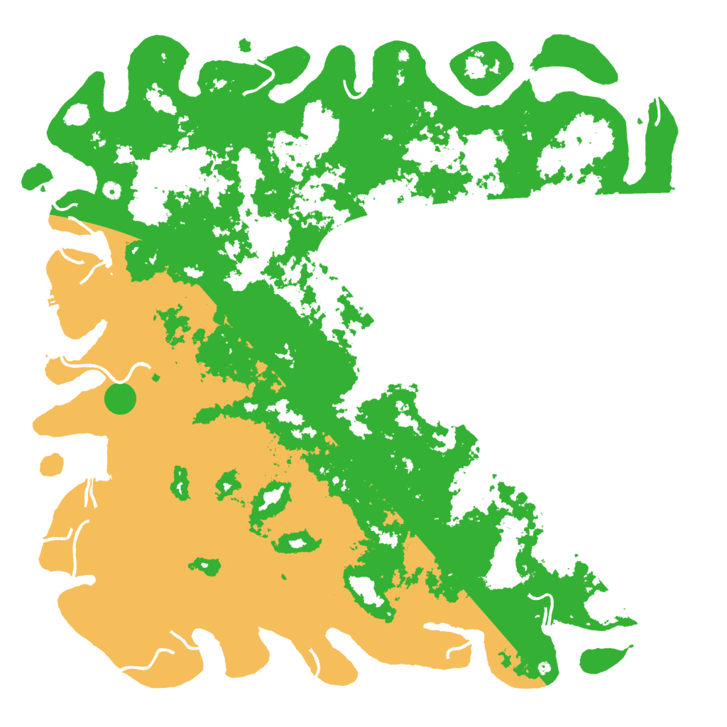 Biome Rust Map: Procedural Map, Size: 6000, Seed: 41826915