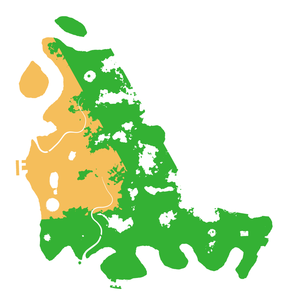 Biome Rust Map: Procedural Map, Size: 4000, Seed: 1372299390