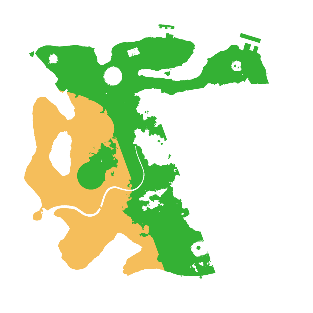 Biome Rust Map: Procedural Map, Size: 3000, Seed: 1908323657