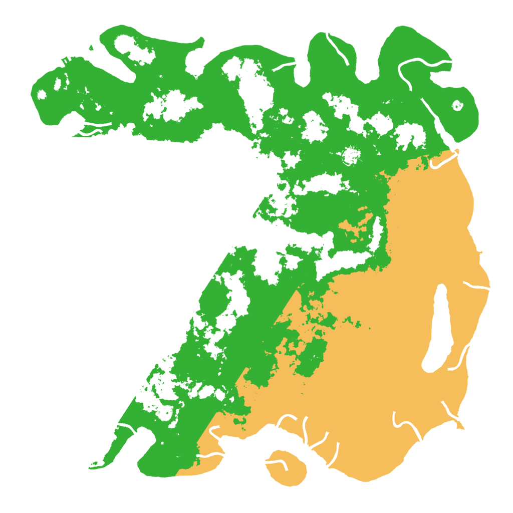 Biome Rust Map: Procedural Map, Size: 5000, Seed: 122523