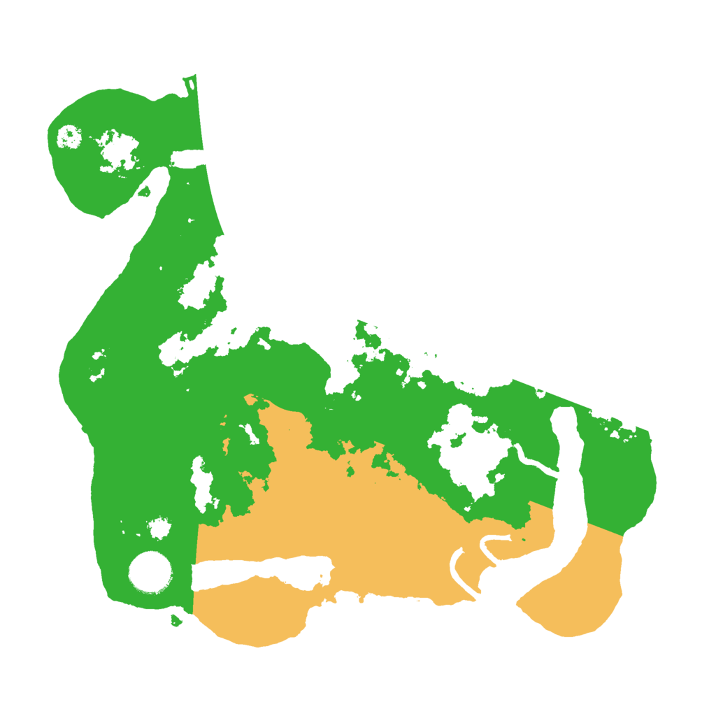 Biome Rust Map: Procedural Map, Size: 3000, Seed: 446811137