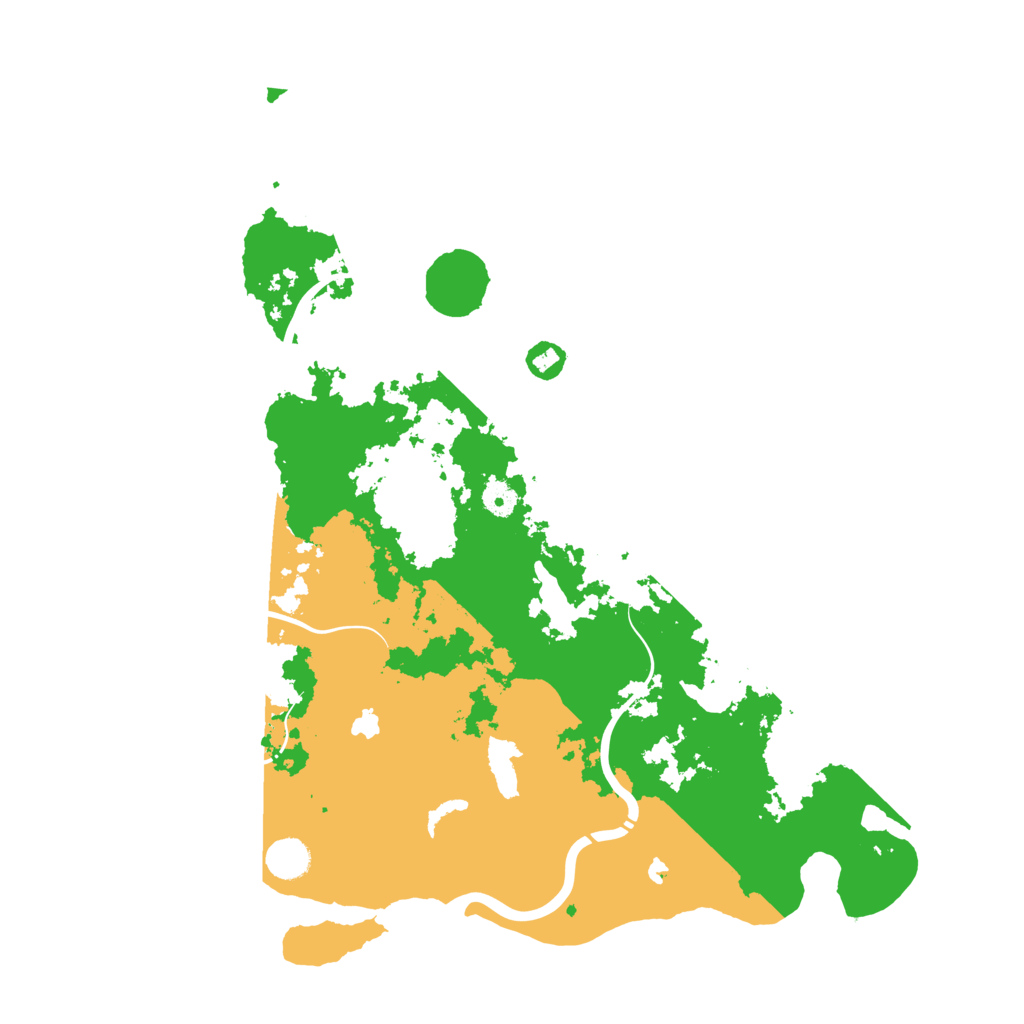 Biome Rust Map: Procedural Map, Size: 4500, Seed: 401716293