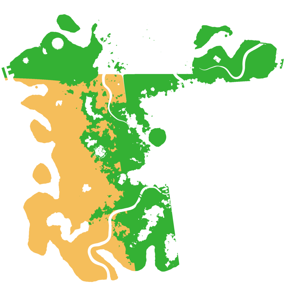 Biome Rust Map: Procedural Map, Size: 4500, Seed: 800