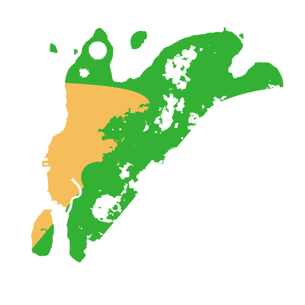 Biome Rust Map: Procedural Map, Size: 3000, Seed: 67581