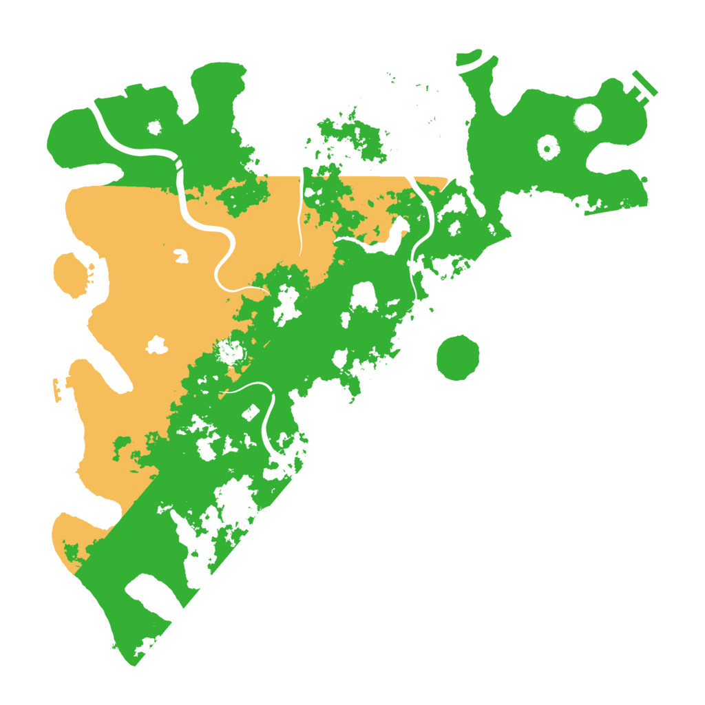 Biome Rust Map: Procedural Map, Size: 4500, Seed: 500665793