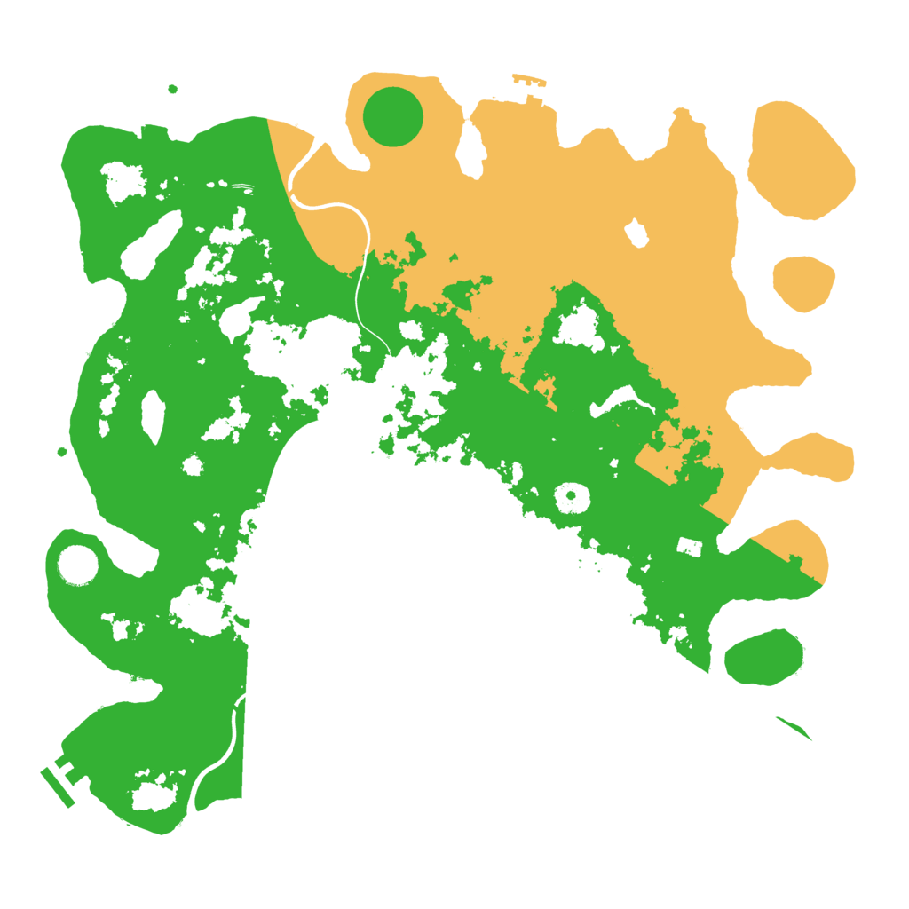 Biome Rust Map: Procedural Map, Size: 4000, Seed: 86753092