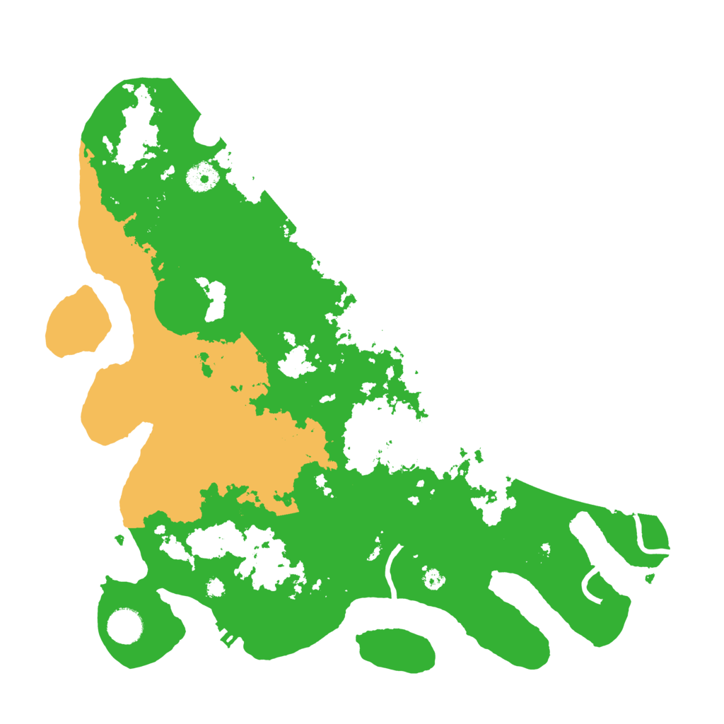 Biome Rust Map: Procedural Map, Size: 3600, Seed: 93441075