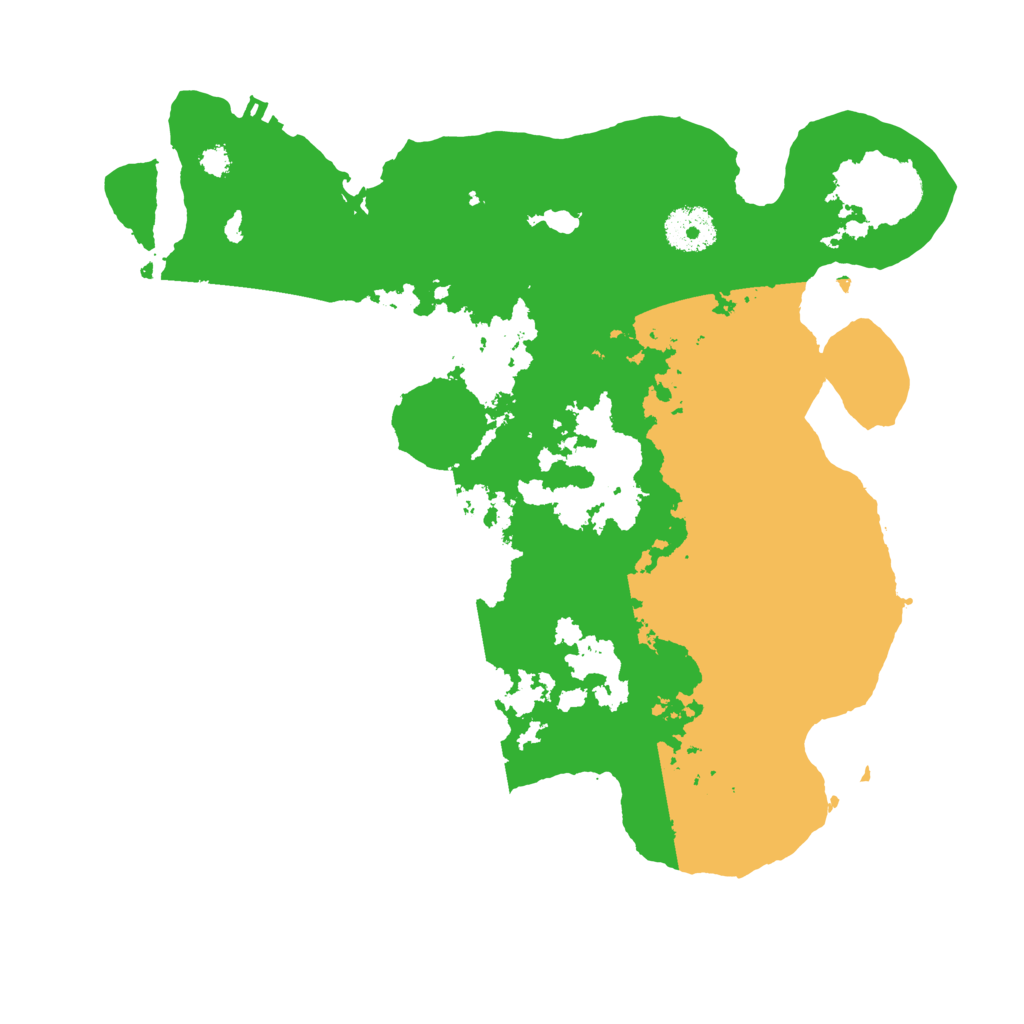 Biome Rust Map: Procedural Map, Size: 3206, Seed: 3317