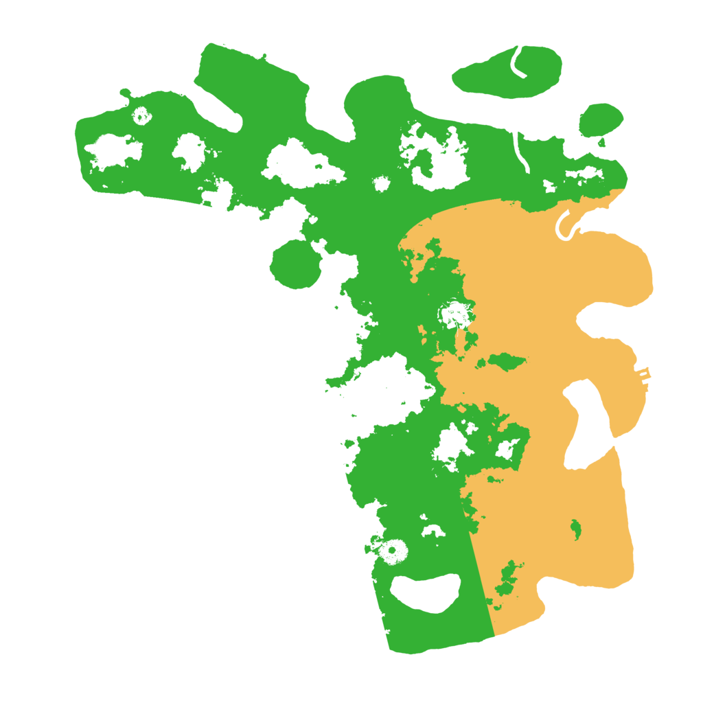 Biome Rust Map: Procedural Map, Size: 4000, Seed: 25945615