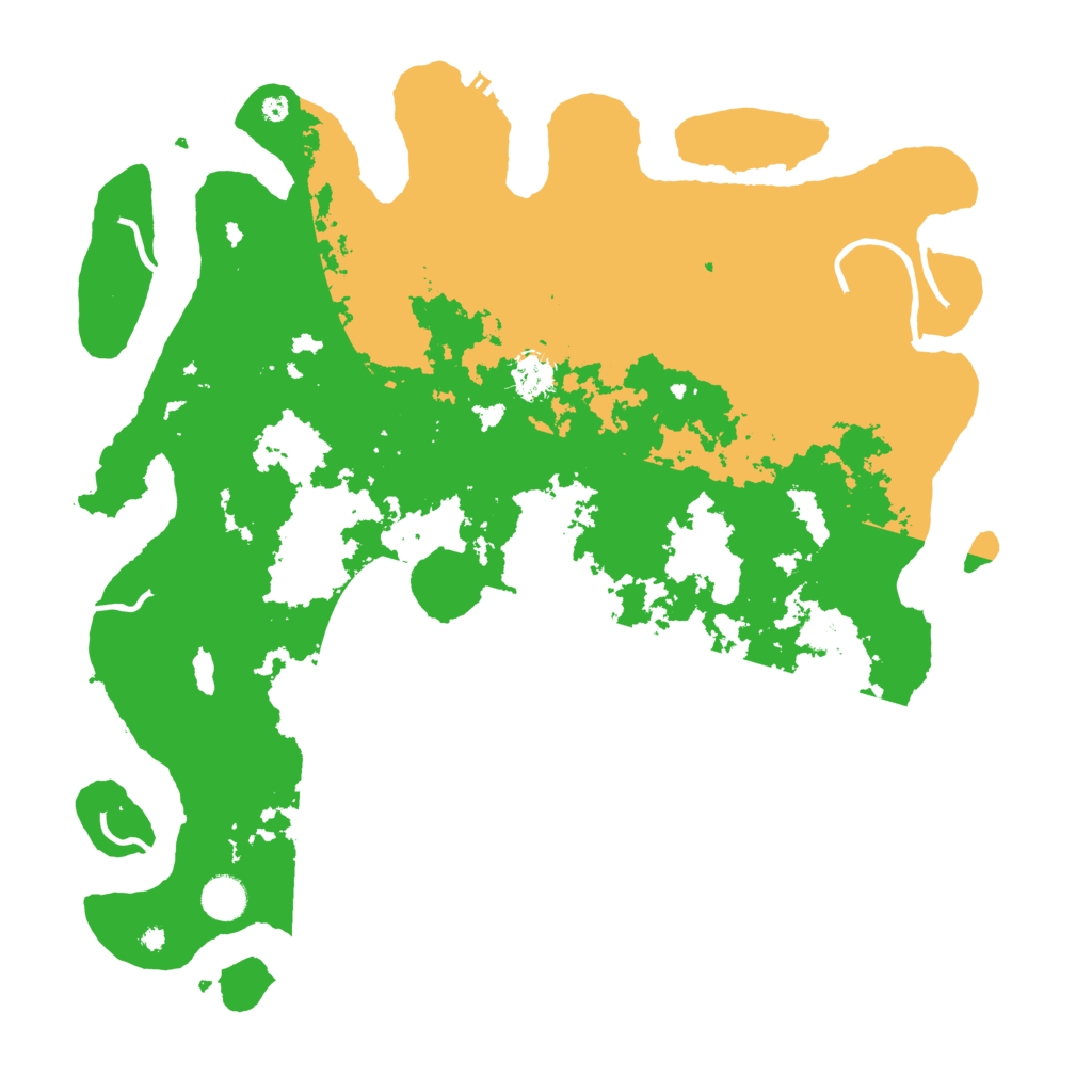 Biome Rust Map: Procedural Map, Size: 4250, Seed: 25677
