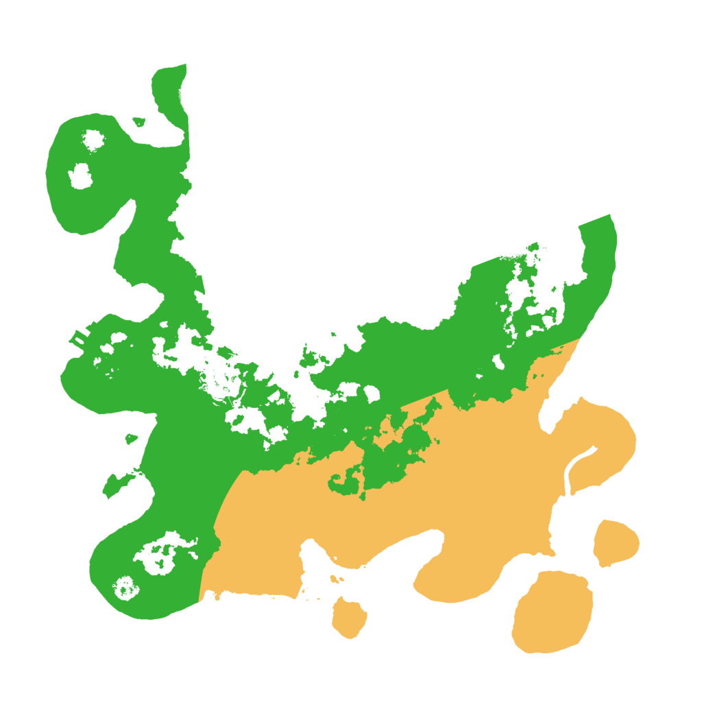 Biome Rust Map: Procedural Map, Size: 3000, Seed: 22947