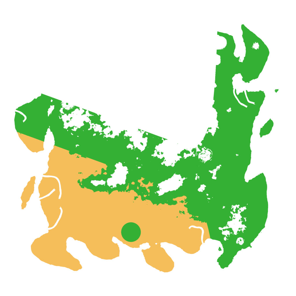 Biome Rust Map: Procedural Map, Size: 4000, Seed: 5353