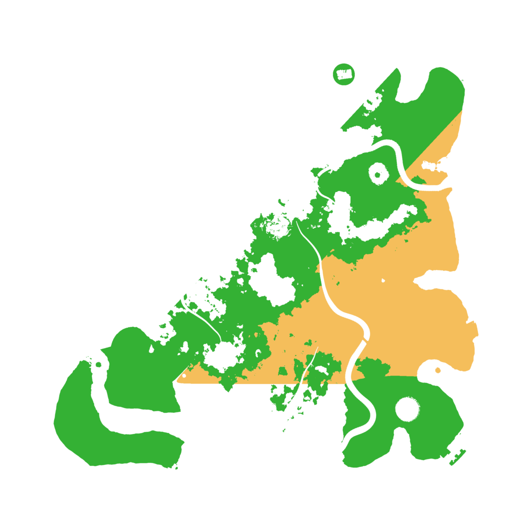 Biome Rust Map: Procedural Map, Size: 3750, Seed: 75652399