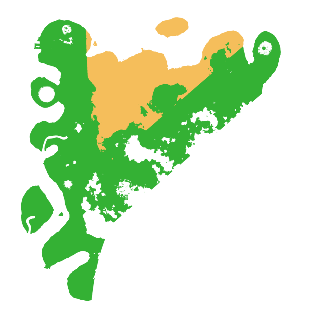 Biome Rust Map: Procedural Map, Size: 3550, Seed: 81211616