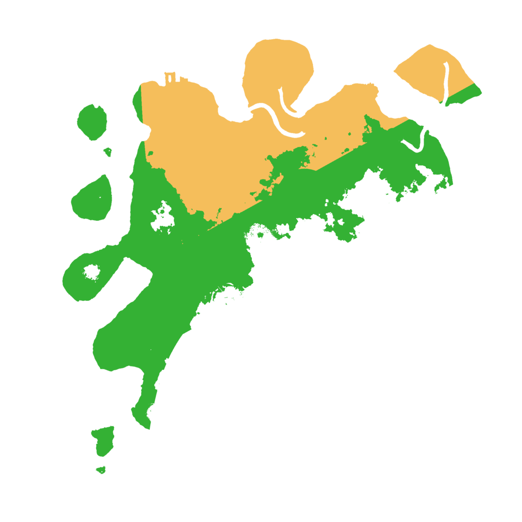 Biome Rust Map: Procedural Map, Size: 3000, Seed: 1540633938