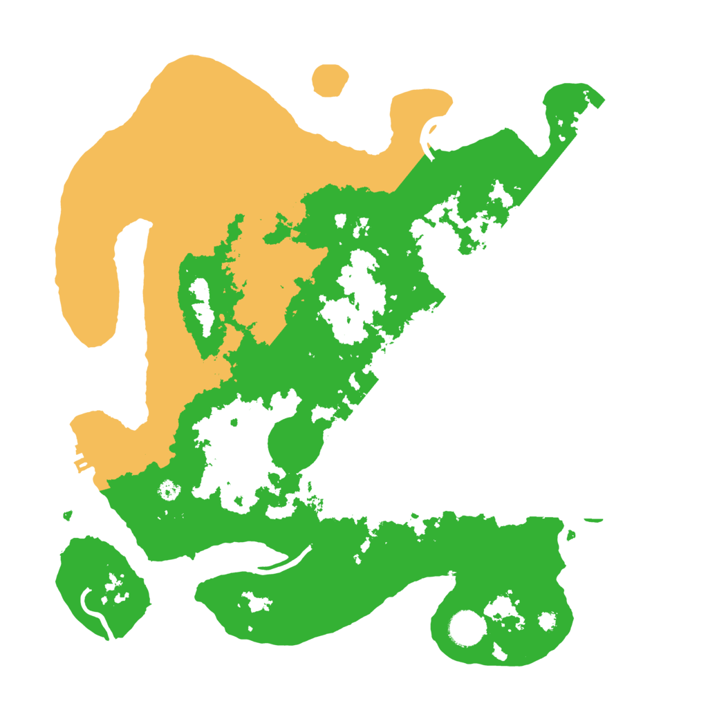 Biome Rust Map: Procedural Map, Size: 3500, Seed: 1547525467