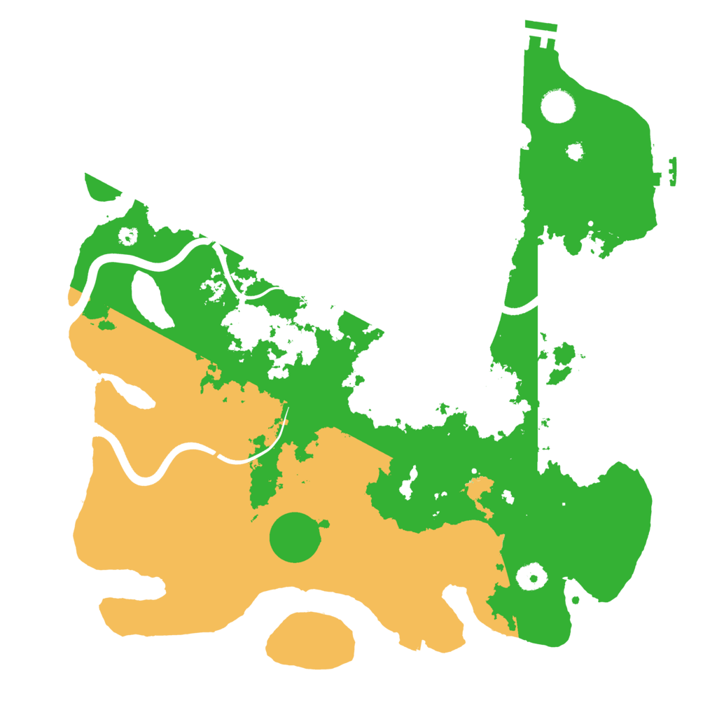 Biome Rust Map: Procedural Map, Size: 3750, Seed: 835614933