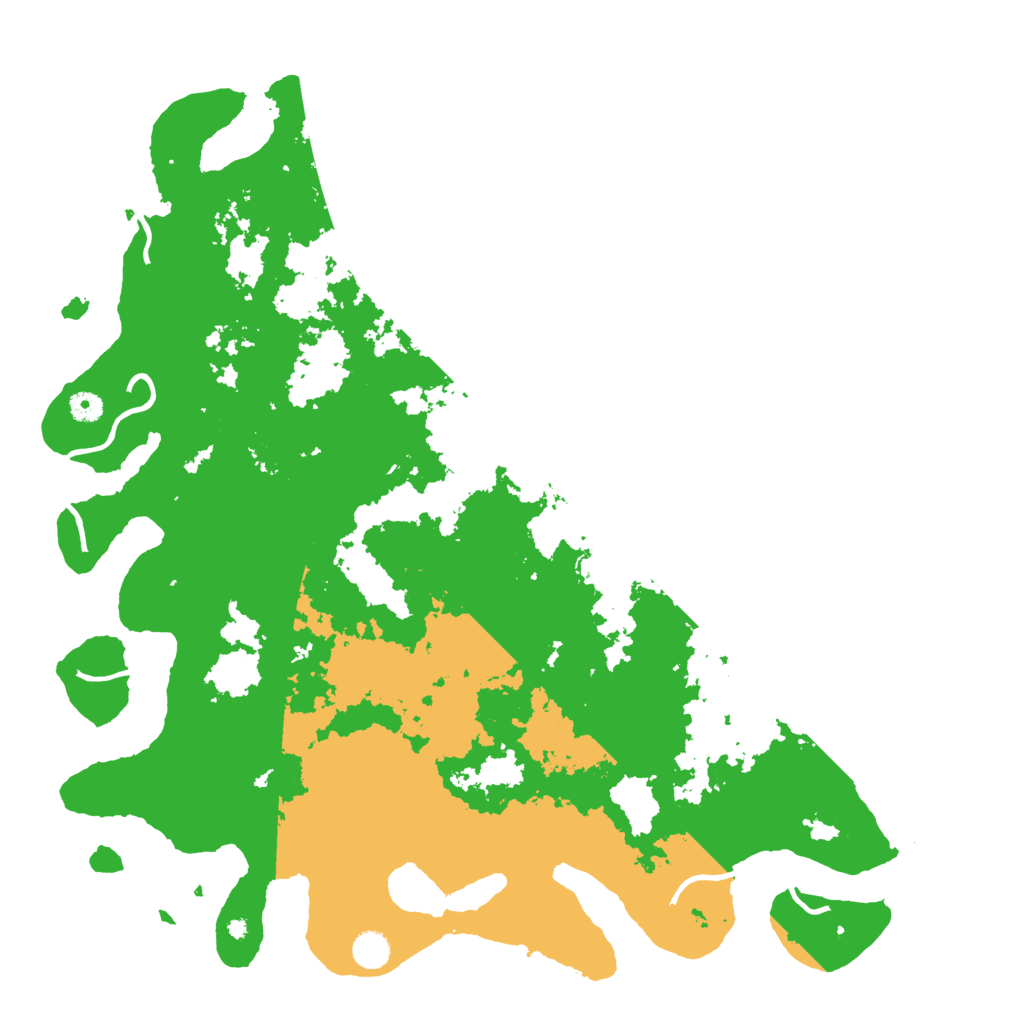Biome Rust Map: Procedural Map, Size: 4800, Seed: 66963399