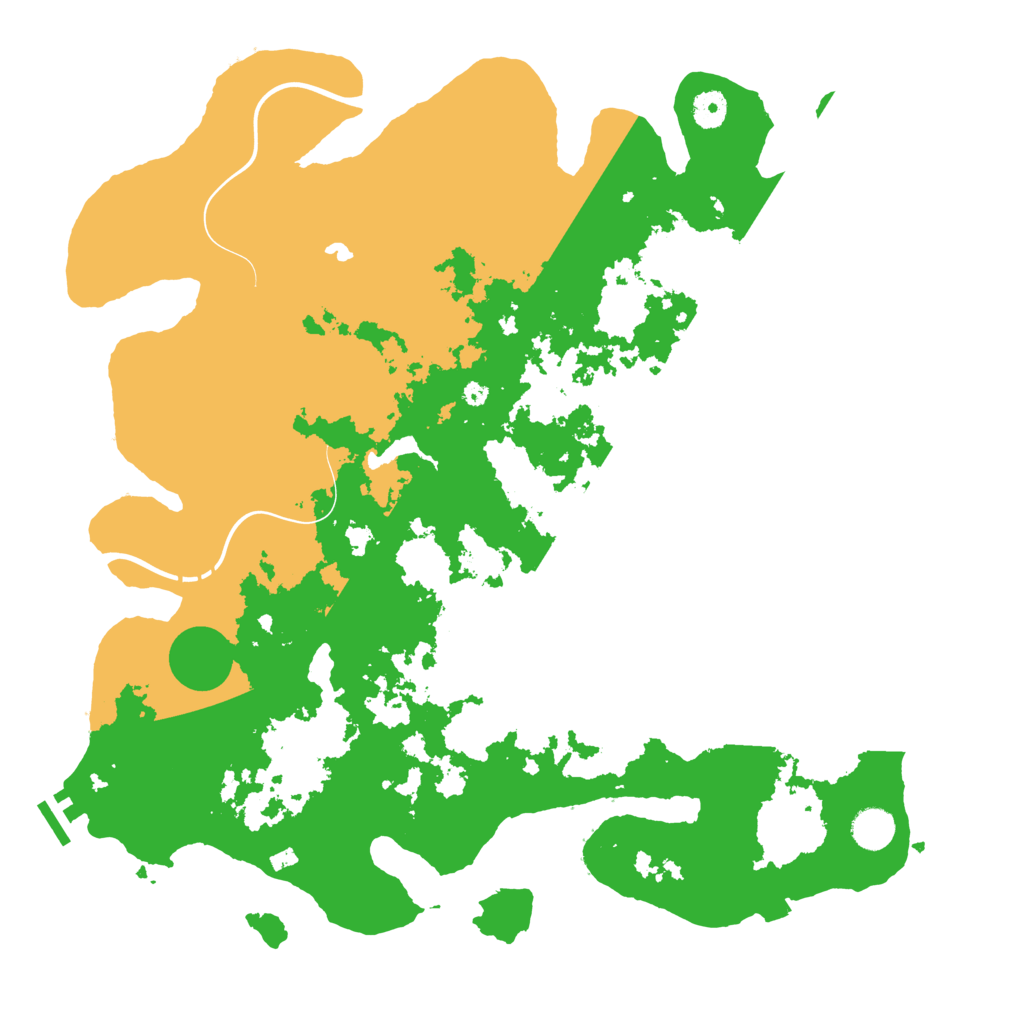 Biome Rust Map: Procedural Map, Size: 4250, Seed: 2135793623