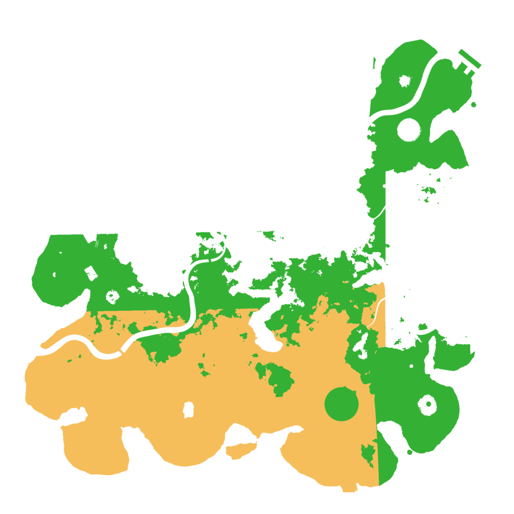 Biome Rust Map: Procedural Map, Size: 4000, Seed: 279700448