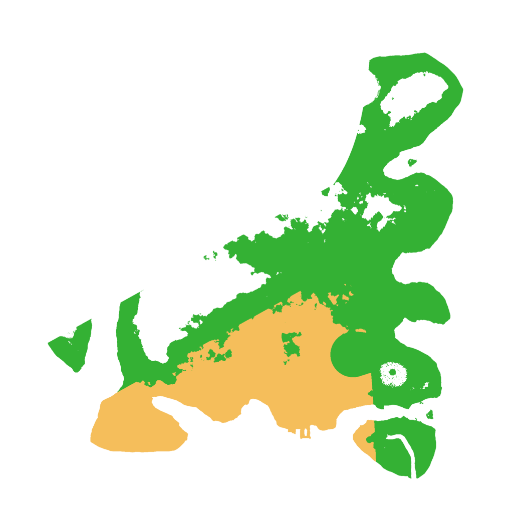 Biome Rust Map: Procedural Map, Size: 3000, Seed: 74631