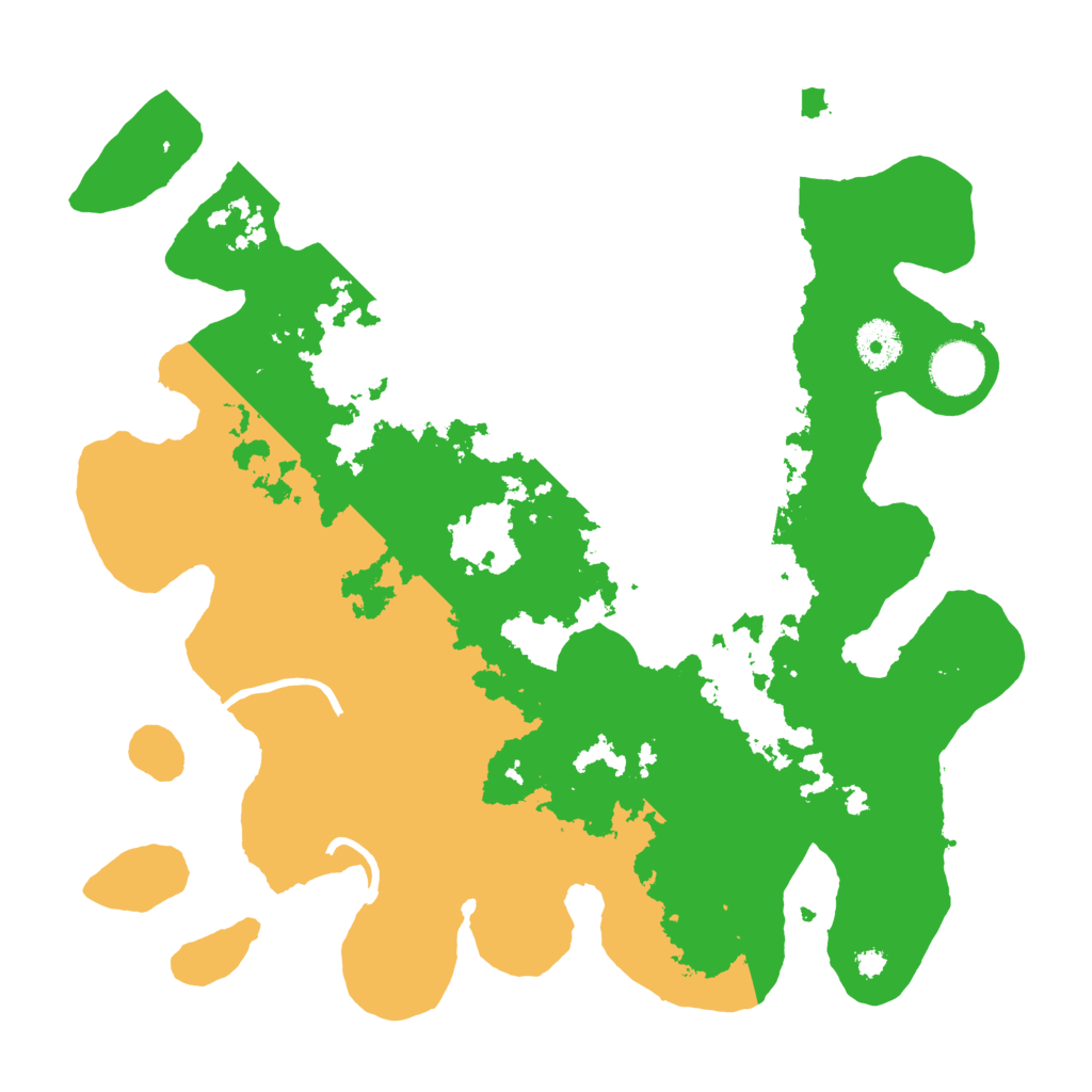 Biome Rust Map: Procedural Map, Size: 3500, Seed: 660383177