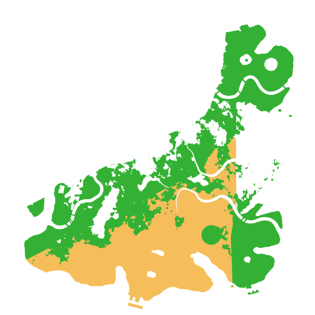 Biome Rust Map: Procedural Map, Size: 4250, Seed: 433175702