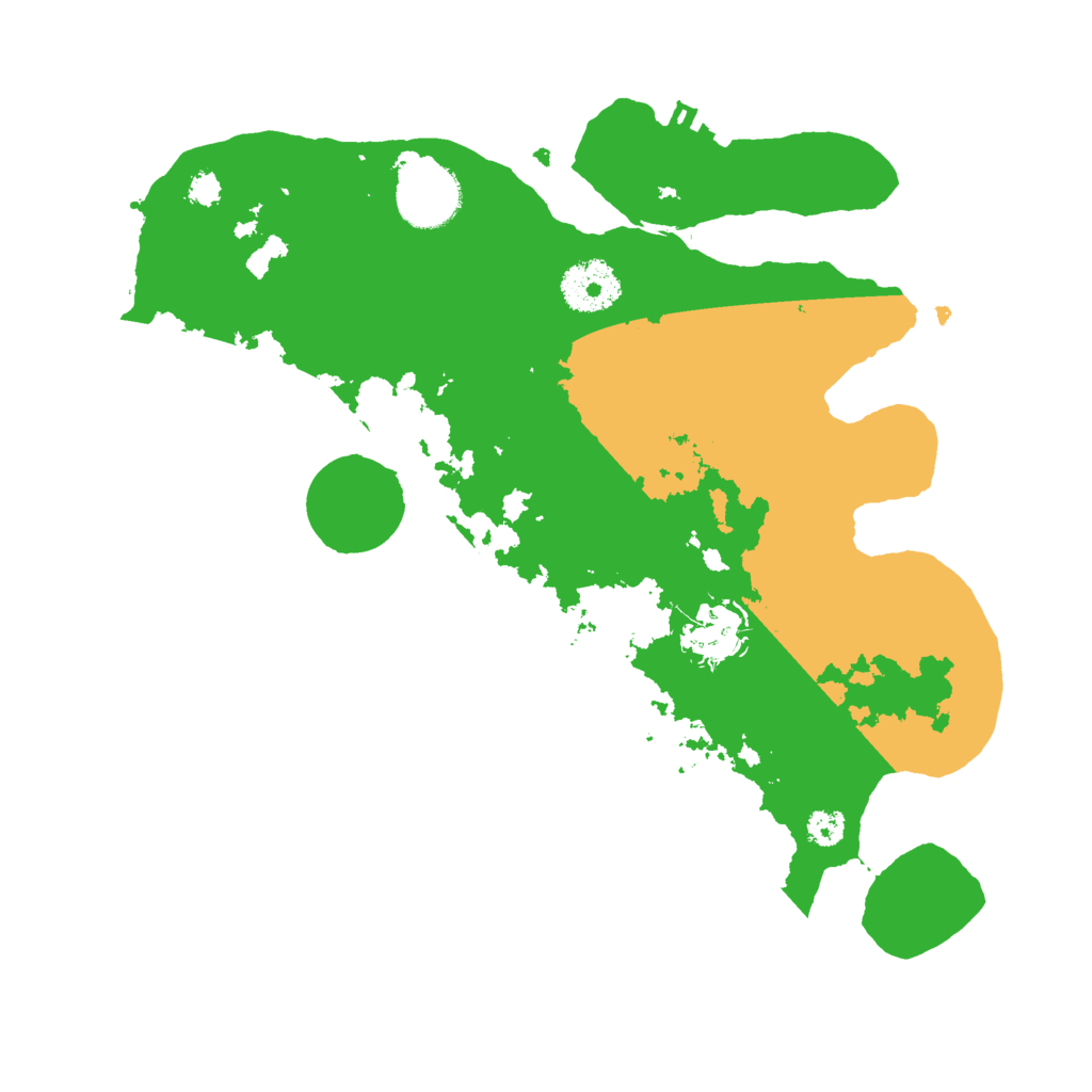 Biome Rust Map: Procedural Map, Size: 3000, Seed: 1265937501