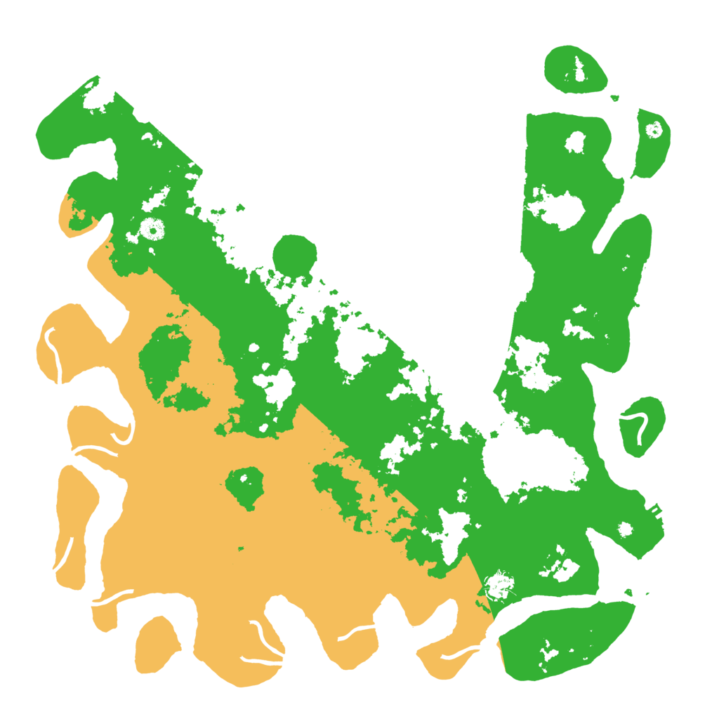 Biome Rust Map: Procedural Map, Size: 4500, Seed: 2115118751