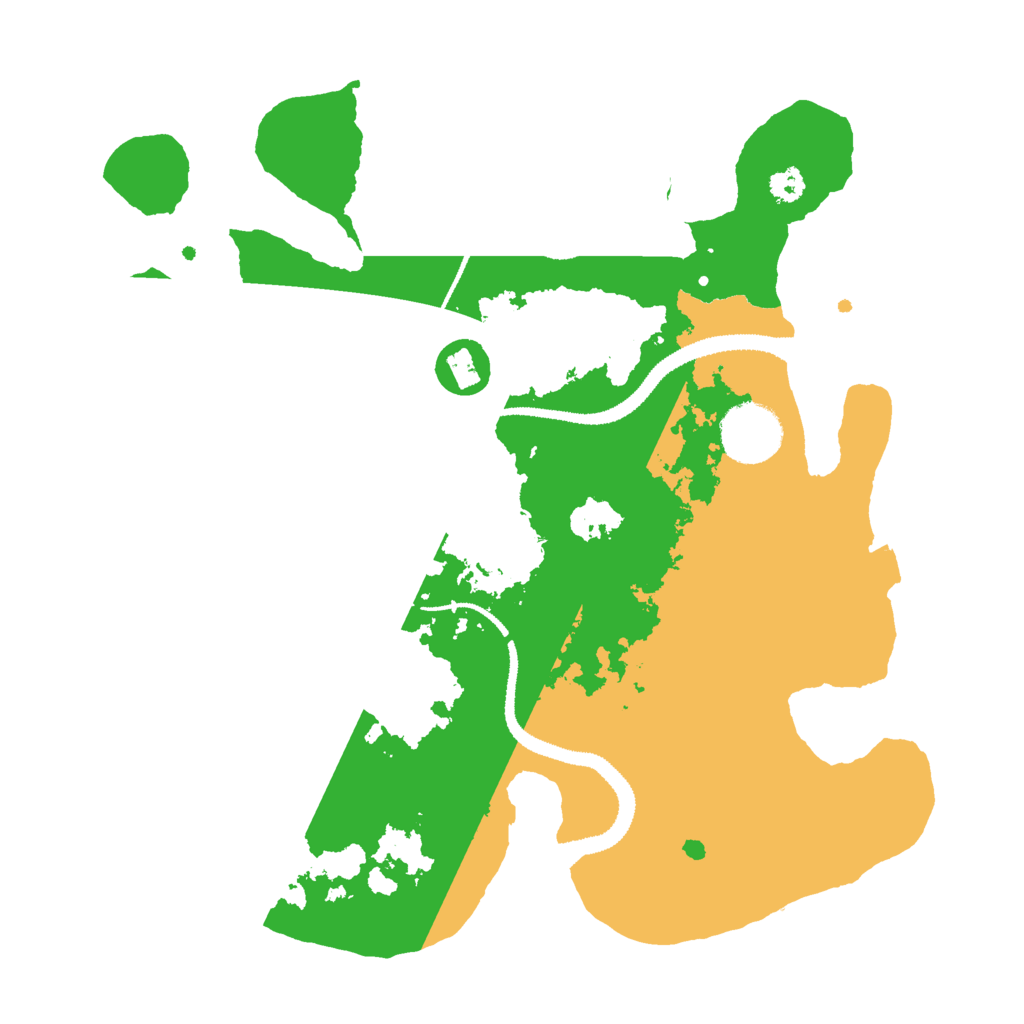 Biome Rust Map: Procedural Map, Size: 3000, Seed: 1588703541